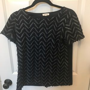 NWOT Navy anthropologie top by Weston